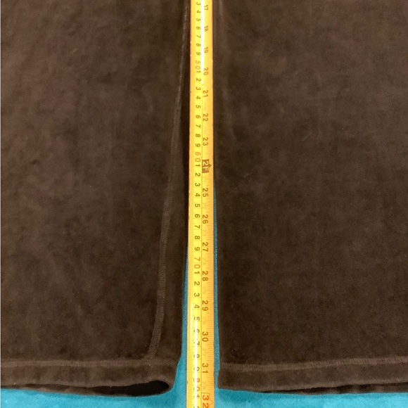 Juicy Couture Vintage Velour Pants 25 x 32 Zip Up Crop Hoodie Tracksuit - Picture 8 of 15